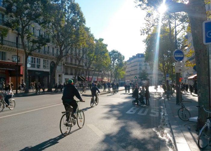 Vélos Rue du Temple Paris