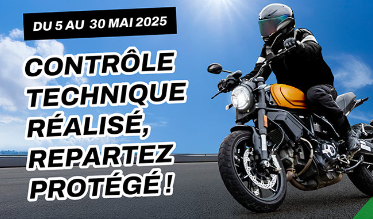 Un contrôle technique réalisé, repartez protégé